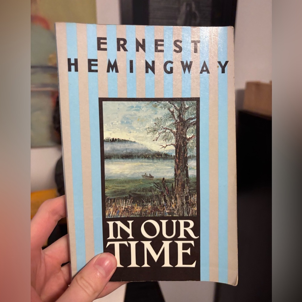 Ernest Hemingway 'In Our Time' Book